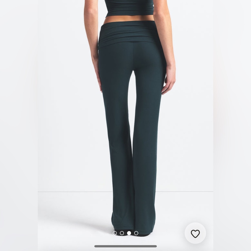 SKIMS Soft Smoothing Lounge Fold Over Pant - XS - Onyx